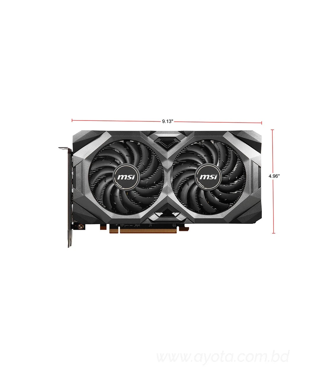 MSI Radeon RX 5700 XT DirectX 12 RX 5700 XT MECH OC 8GB 256-Bit GDDR6 PCI Express 4.0 HDCP Ready Video Card