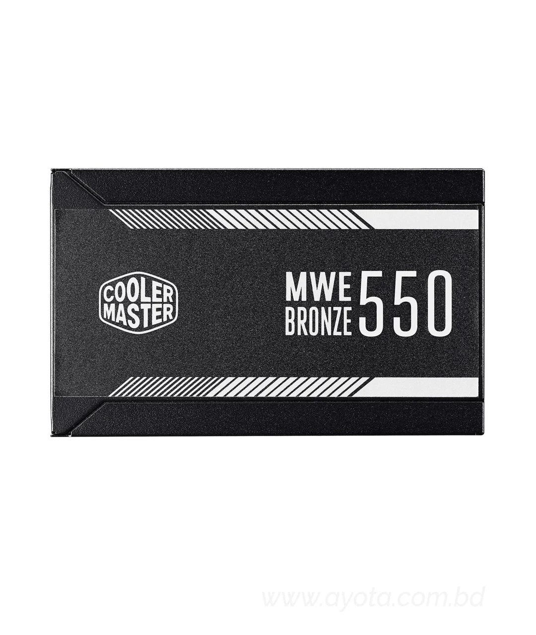 Cooler Master MWE 550 Watt Silencio Fan, Modular 80 PLUS Bronze Power Supply