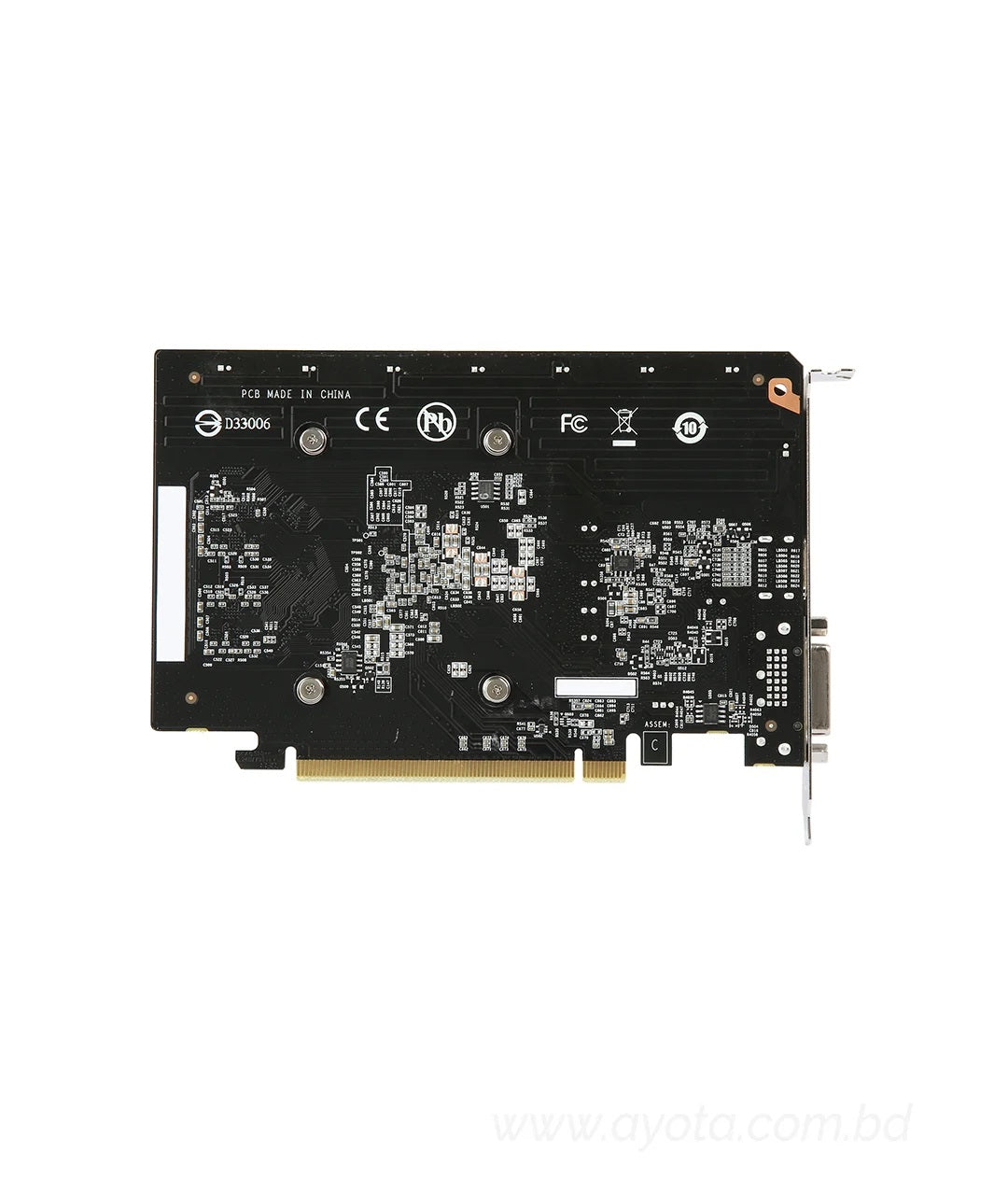 GIGABYTE GeForce GT 1030 DirectX 12 GV-N1030OC-2GI 2GB 64-Bit GDDR5 PCI Express x16 Video Card