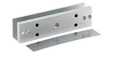 Aluminium U bracket for 280kg E-magnetic Lock Used F/ Frameless Glass Door