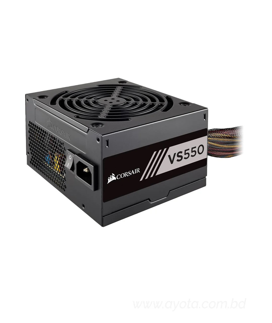 CORSAIR VS Series VS550, 550W, Active PFC, 80 PLUS White Certified Power Supply