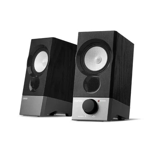 Edifier R19U Compact 2.0 Speakers Powered by USB Supports Windows 10 and Mac OS X 10.12 Sierra