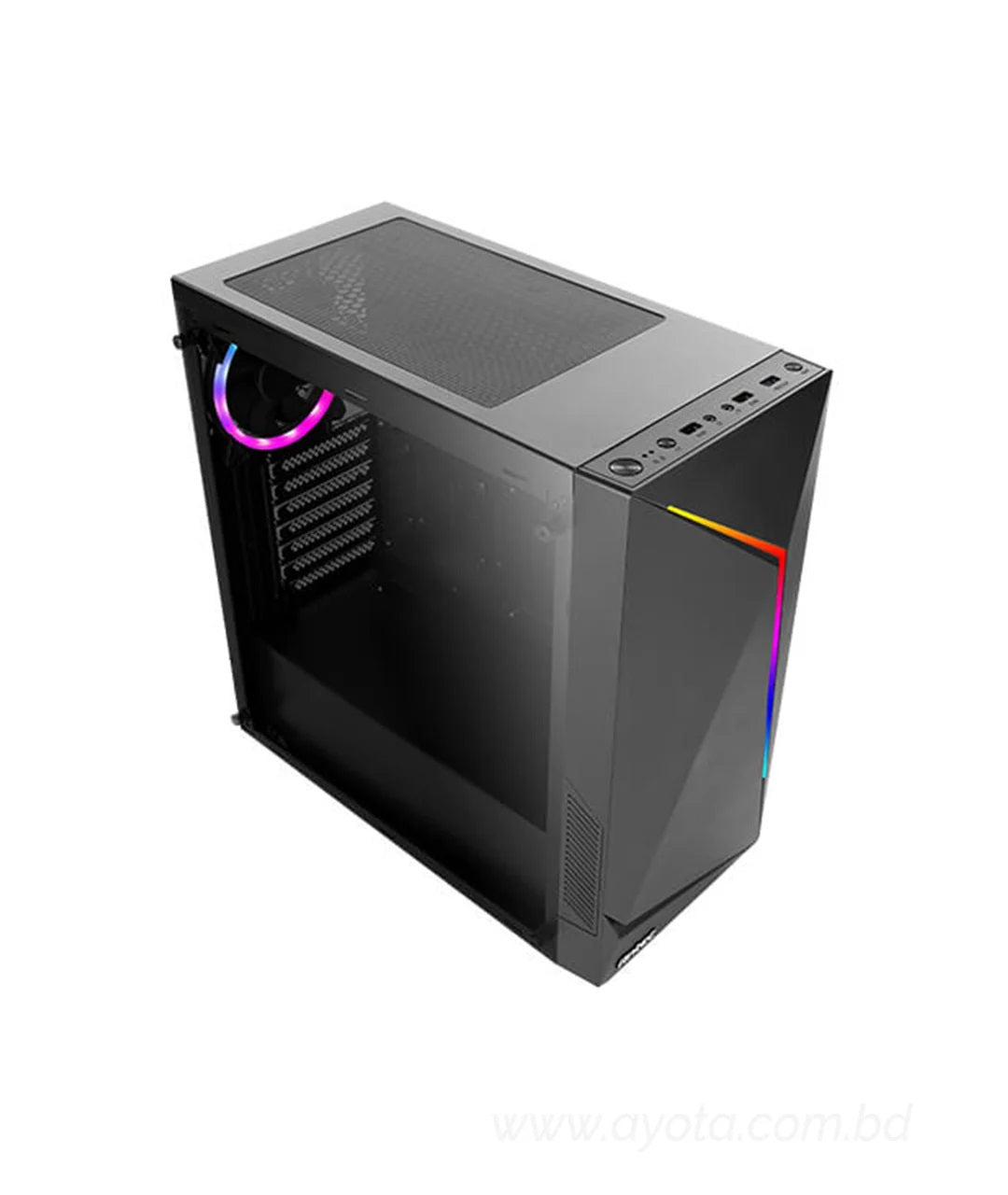 Antec NX300BLACK NX Series-Mid Tower Gaming Case, Built for Gaming