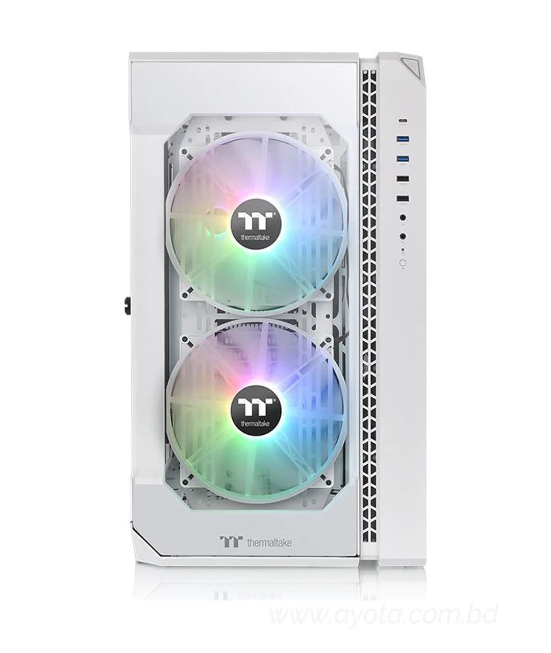 Thermaltake View 51 Tempered Glass Snow ARGB Edition-Best Price In BD   