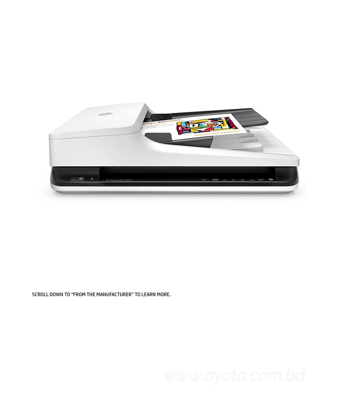 HP ScanJet Pro 2500F1 Flatbed and Sheet Fed Scanner-Best Price In BD