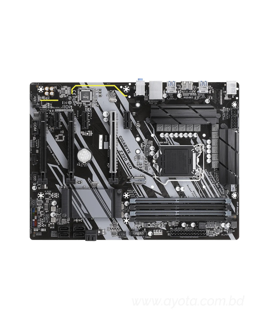 Gigabyte Z390 UD 9th Gen ATX Motherboard-Best Price In BD