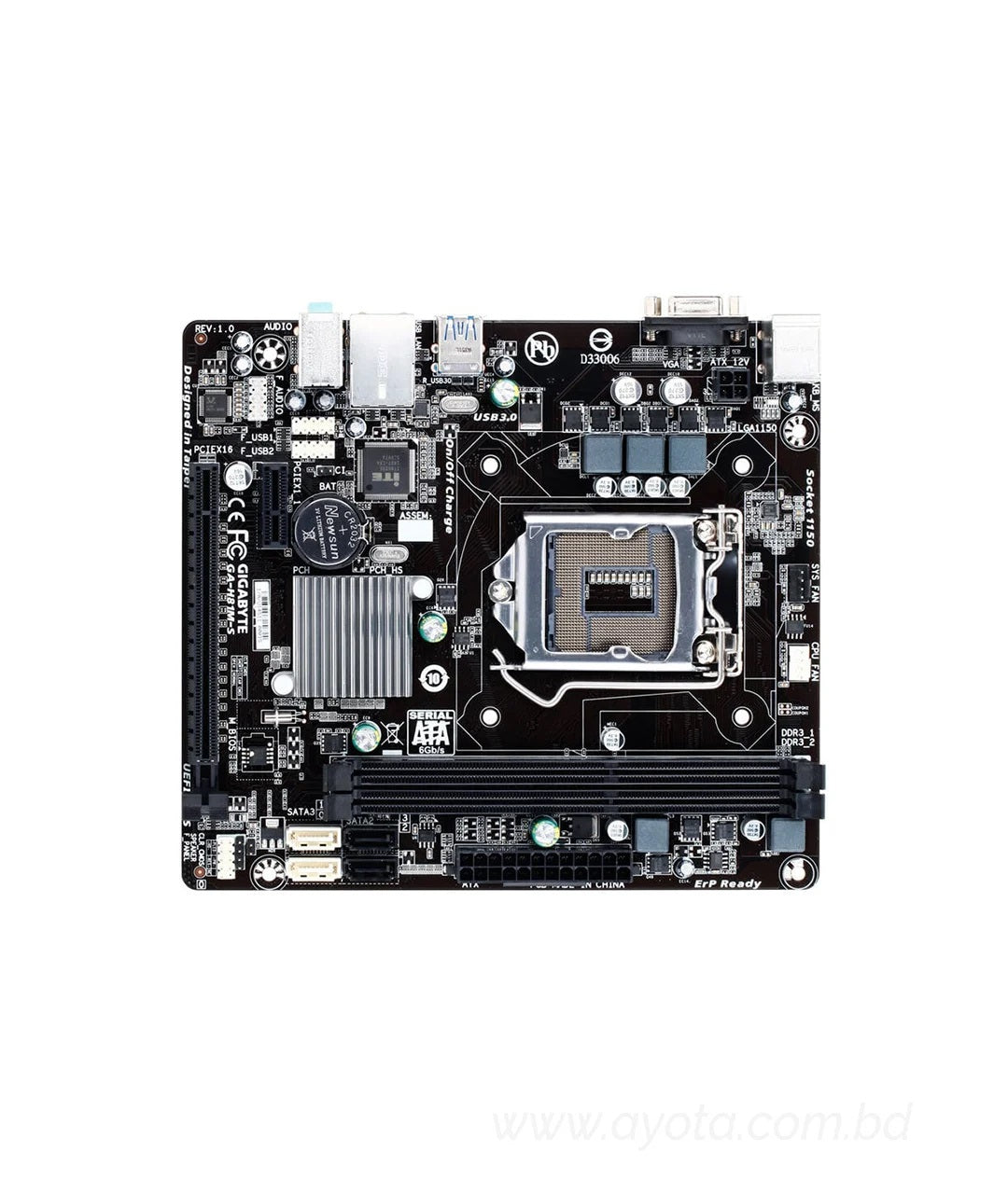 Gigabyte H81M-S 4th Gen Intel Motherboard  Intel® H81 Chipset