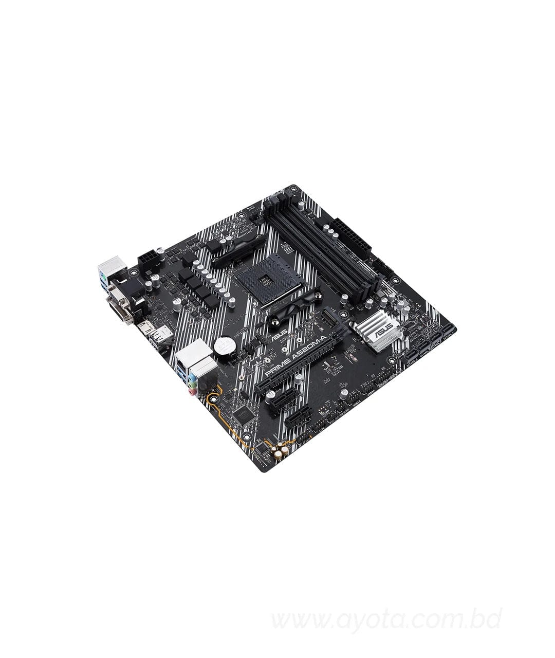 ASUS PRIME A520M-A/CSM AM4 AMD A520 SATA 6Gb/s Micro ATX AMD Motherboard