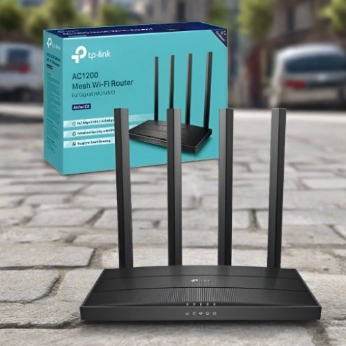 TP-Link Archer C6 (US Version-3.20) AC1200 1200mbps MU-MIMO Gigabit Router-BD price