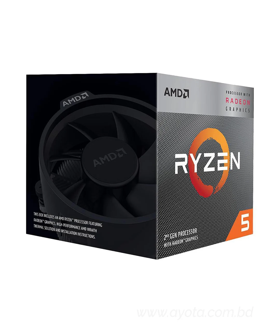 AMD Ryzen 5 3400G Processor with Radeon RX Vega 11 Graphics-Best Price In BD