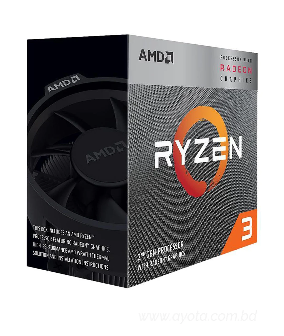 AMD Ryzen 3 3200G Processor with Radeon RX Vega 8 Graphics-Best Price In BD