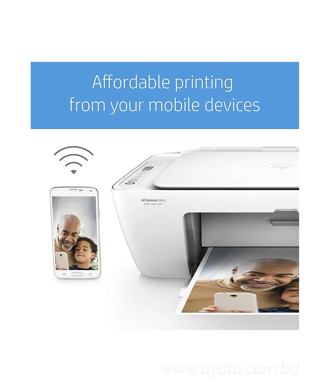 HP DeskJet 2622 All-in-One Printer