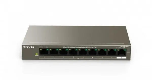 Tenda TEF1109P 8 Port (8-Port PoE) 10/100Mbps Desktop Switch-best price in bd