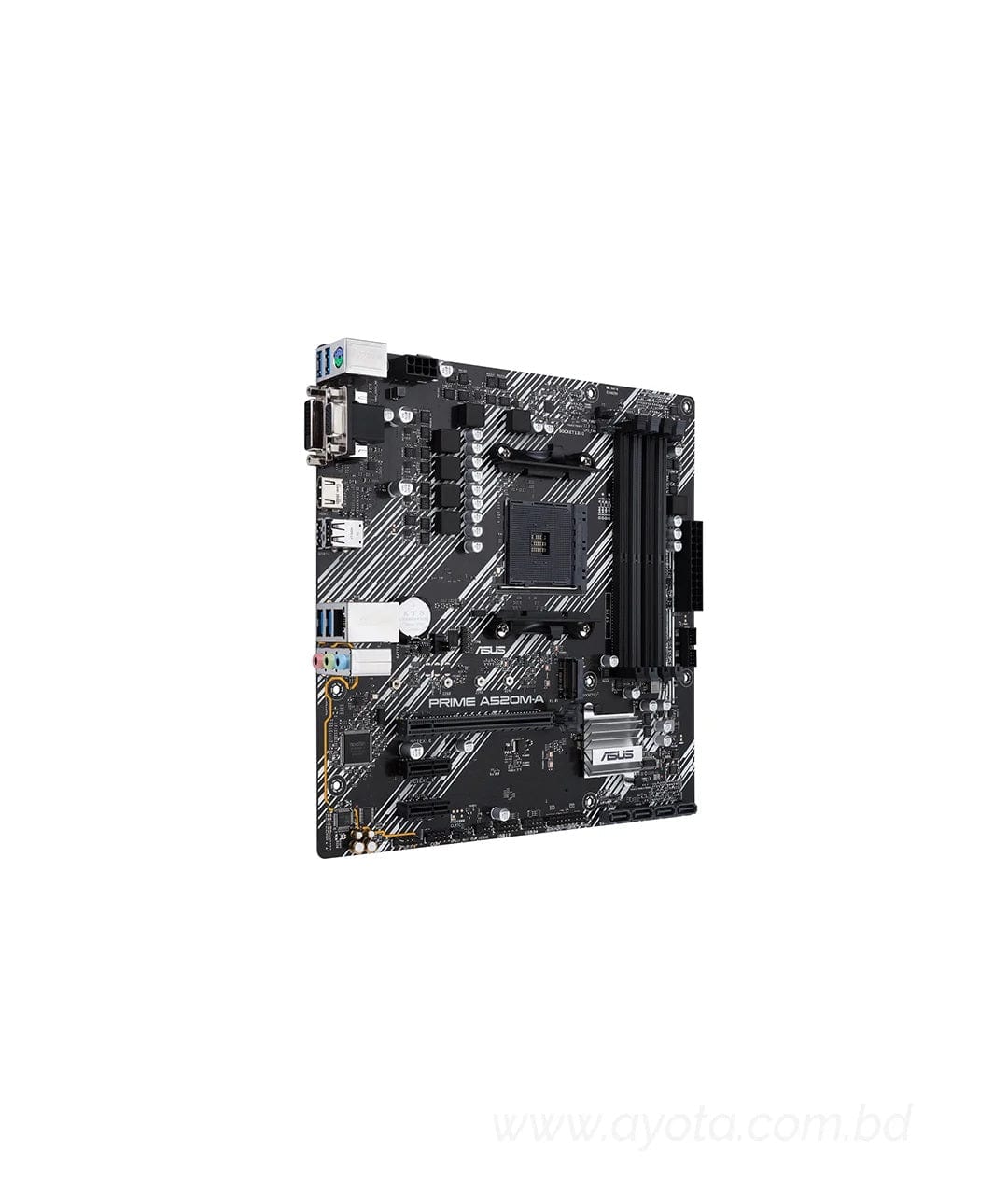 ASUS PRIME A520M-A/CSM AM4 AMD A520 SATA 6Gb/s Micro ATX AMD Motherboard