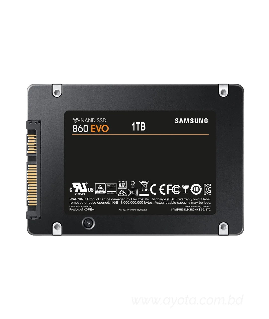 Samsung 860 EVO 1TB 2.5 Inch Internal SSD-price-in-bd