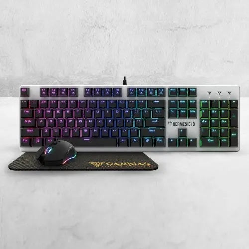 Gamdias Hermes E1C 3 in 1 Keyboard Mouse and Mouse Pad Combo