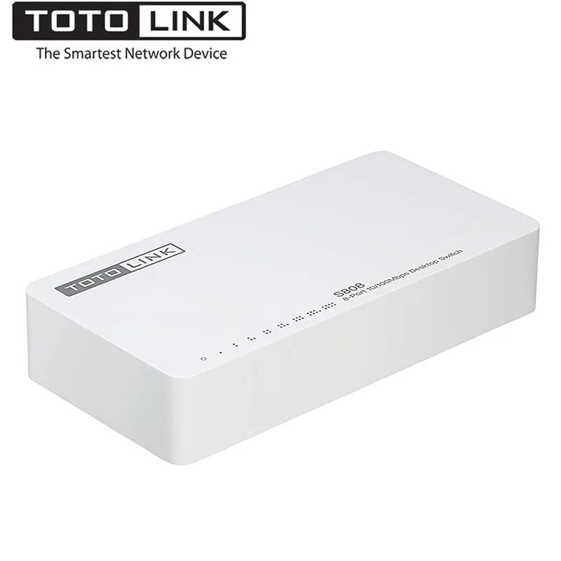 TOTOLINK S808 8-Port 10/100Mbps Desktop Switch-best price in bd