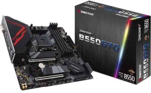 BIOSTAR RACING B550GTQ AMD B550 MICROATX GAMING MOTHERBOARD-BEST PRICE IN BD