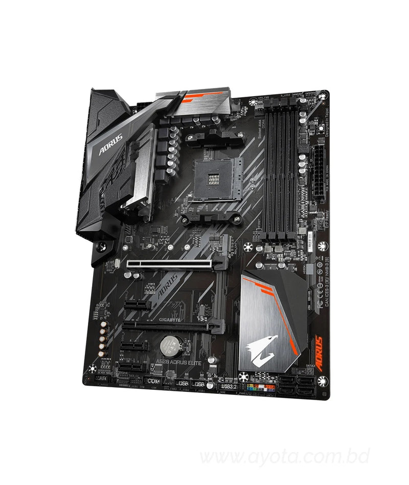 Gigabyte A520 Aorus Elite AMD AM4 ATX Gaming Motherboard-Best Price In BD