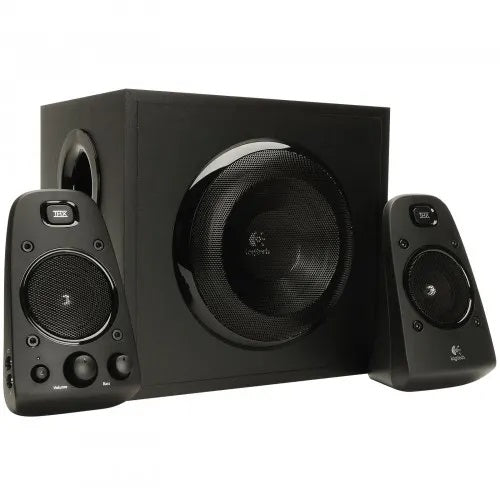 Logitech Z623 400 Watt Home Speaker System, 2.1 Speaker System - Black