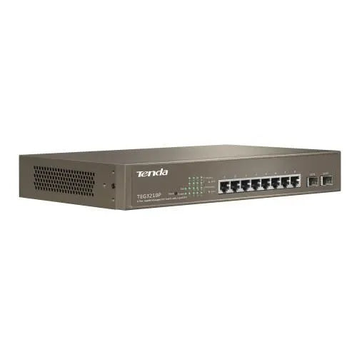 Tenda TEG3210P 8G+2SFP Managed PoE Switch-best price in bd