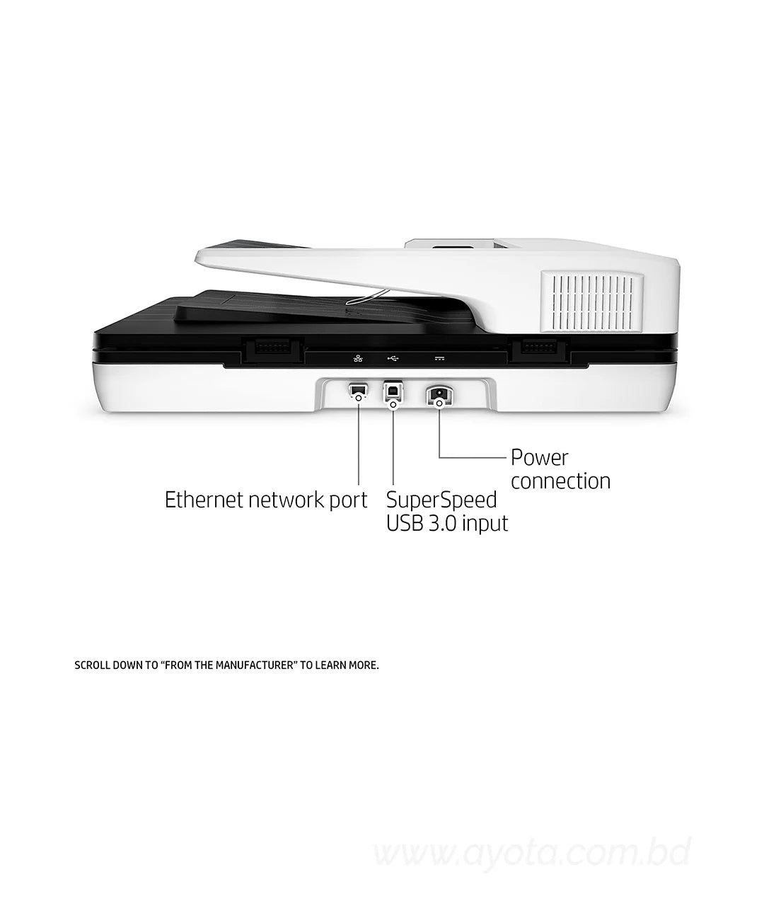 HP ScanJet Pro 4500 fn1 Network Scanner-Best Price In BD