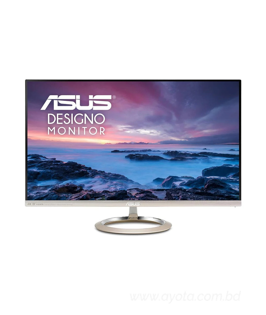 ASUS MX27UCS 27" UHD 3840 x 2160 (4K) 5ms (GTG) 75 Hz HDMI, DisplayPort, USB-C Built-in Speakers Eye Care Monitor, Frameless, Flicker Free, Blue Light Filter, Anti Glare