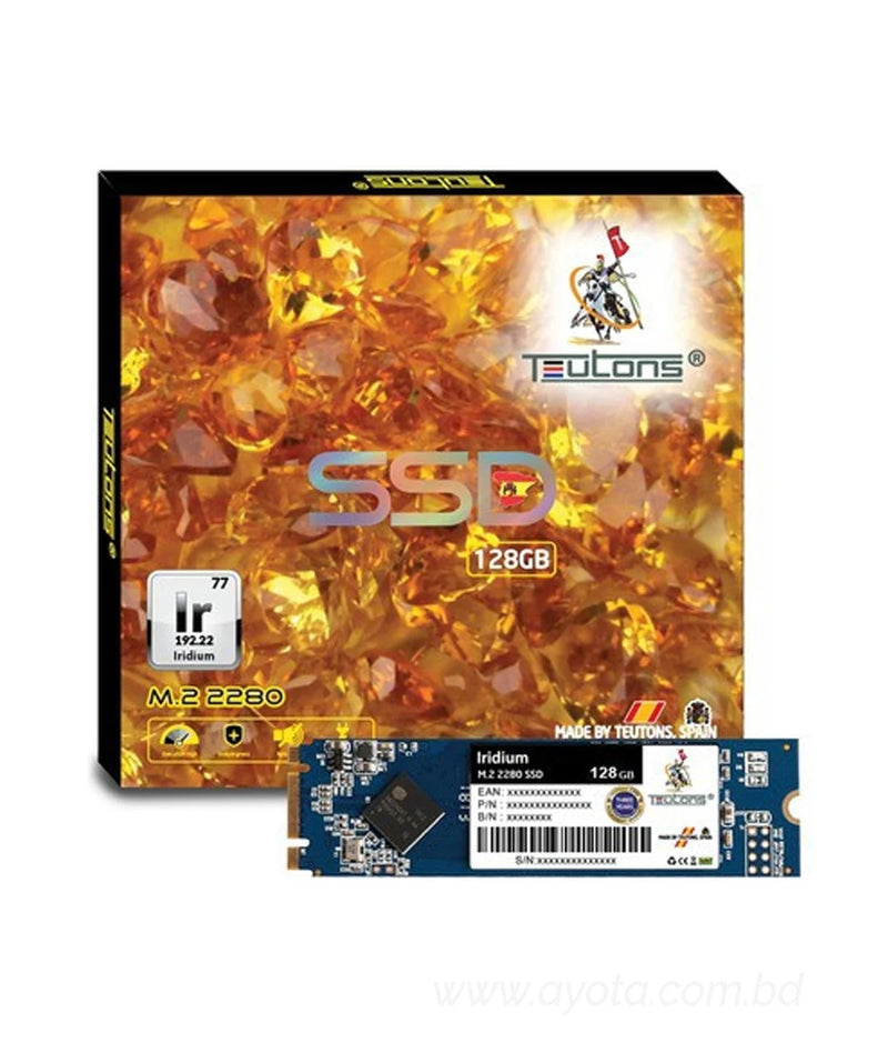 TEUTONS IRIDIUM 2280 128GB M.2 SSD-BEST PRICE IN BD
