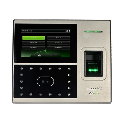 ZKTeco uFace 800 Plus Time Attendance Hybrid Biometrics With Access