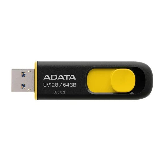 ADATA 128 GB UV128 USB 3.2 Black-Blue Pen Drive