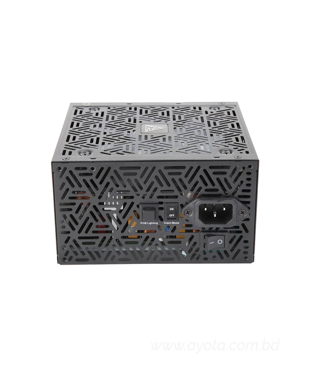 Gamdias Kratos P1-650G 650W ATX12V v2.4 80 PLUS GOLD Certified Non-Modular Active PFC Power Supply with Built-in RGB Lighting Effects and Addressable LEDs