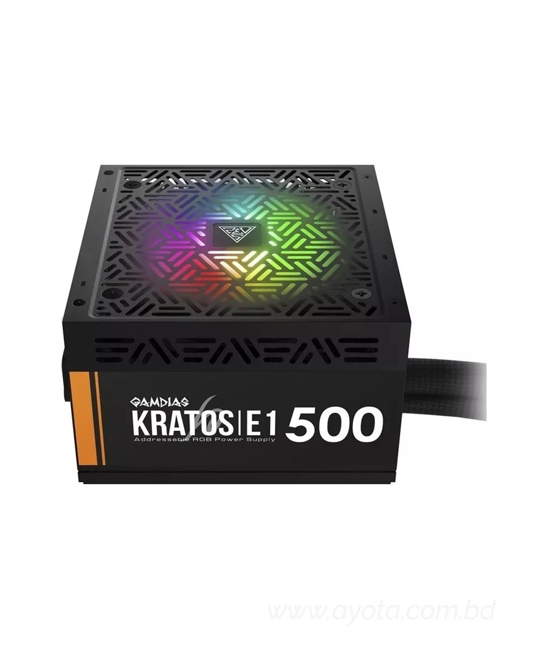 GAMDIAS KRATOS E1-500 500 WATT RGB POWER SUPPLY