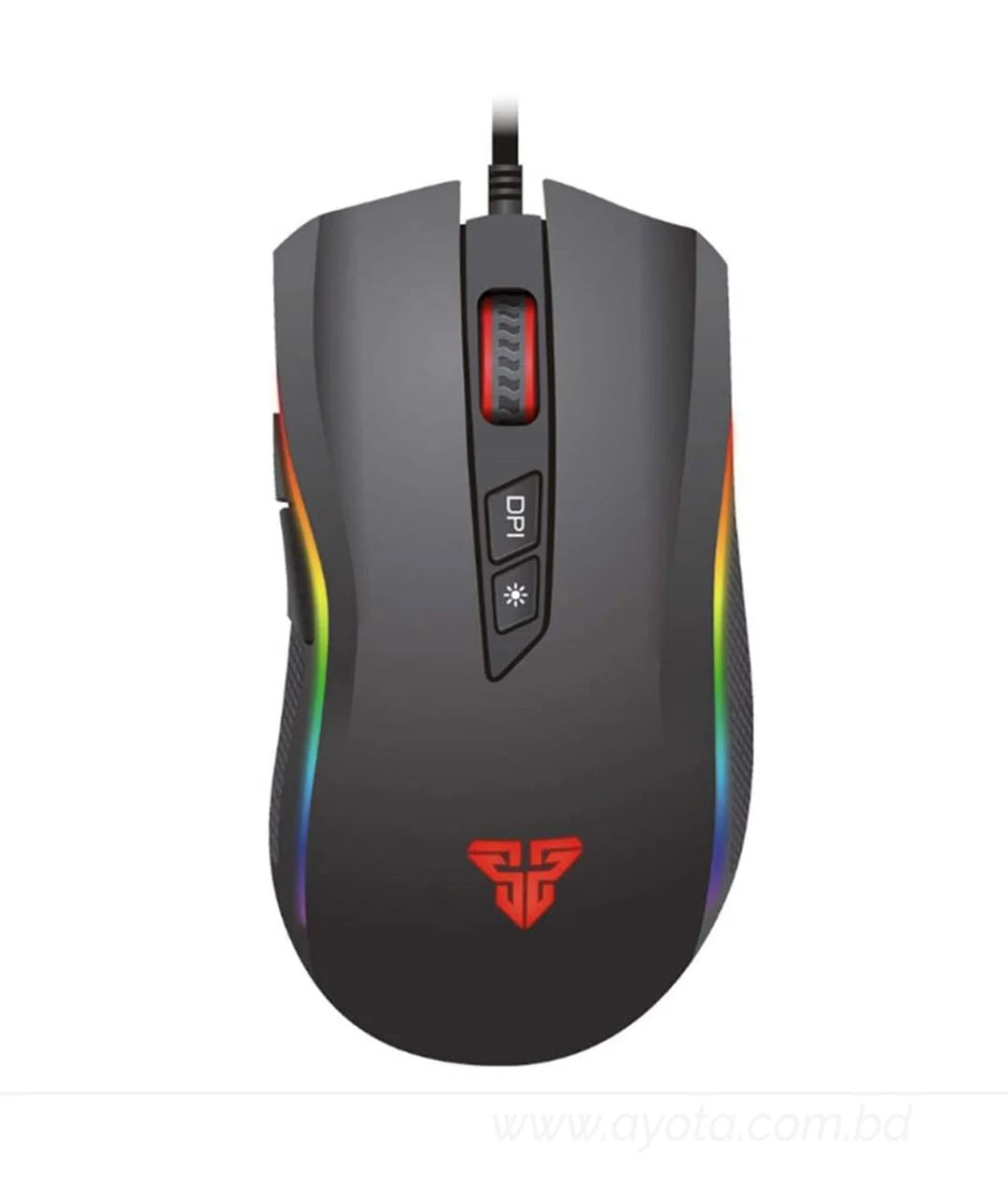 Fantech  USB Gaming Mouse X4S Titan 7 Button Black RGB backlight