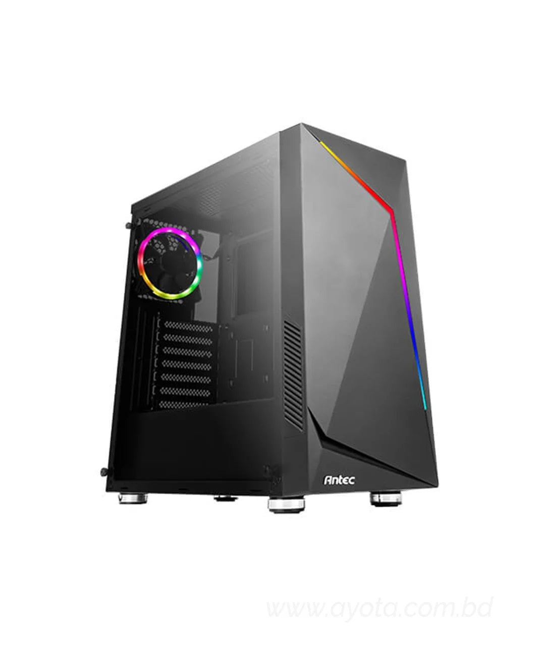 Antec NX300BLACK NX Series-Mid Tower Gaming Case, Built for Gaming