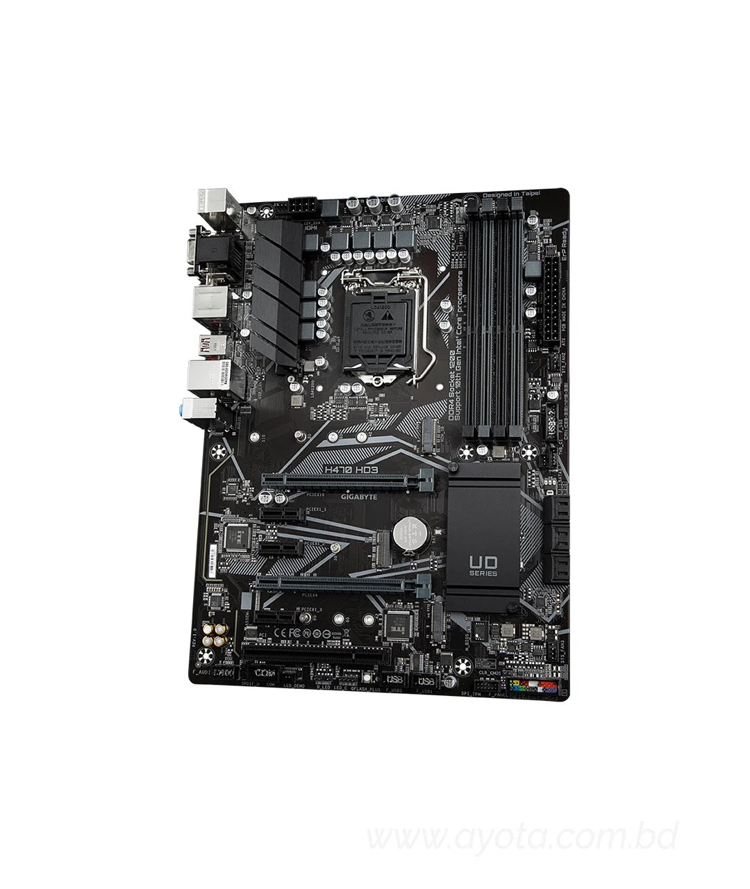 GIGABYTE H470 HD3 10th Gen Ultra Durable ATX Motherboard-Best Price In BD