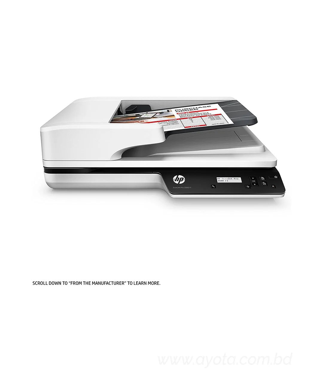 HP ScanJet Pro 3500 f1 Flatbed Scanner-Best Price In BD