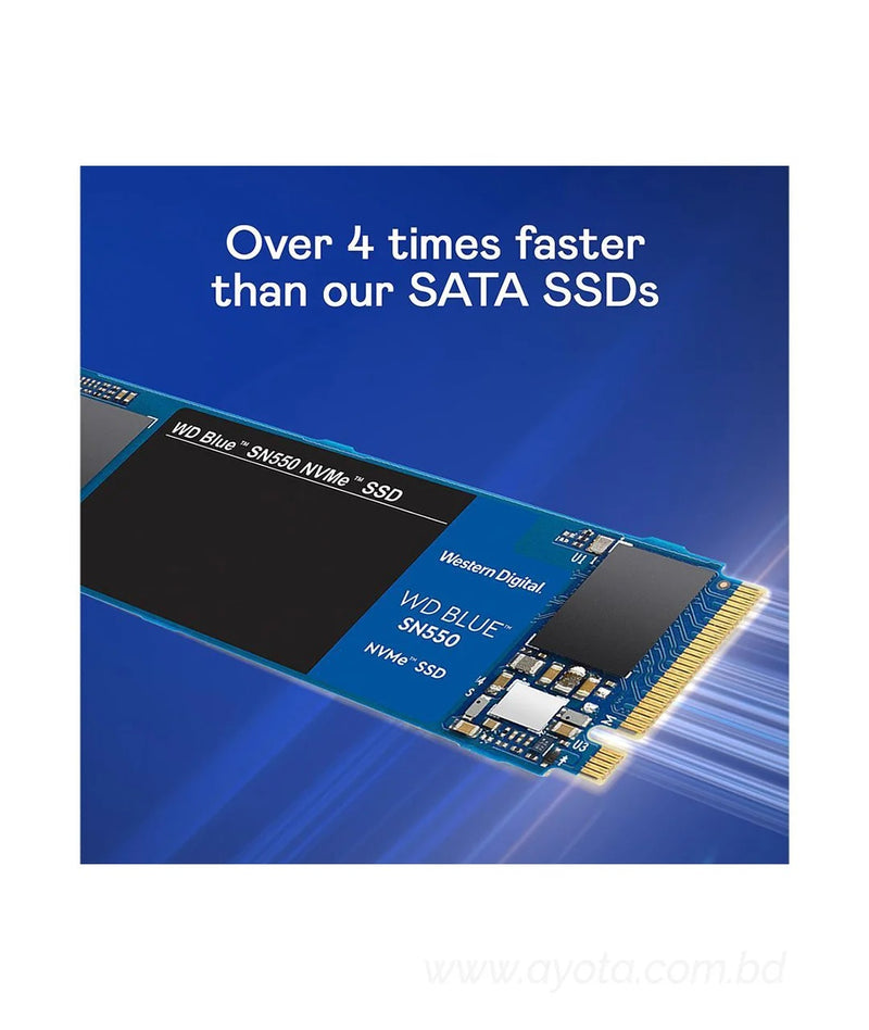 Western Digital Blue SN550 500GB NVME M.2 SSD-Best Price In BD
