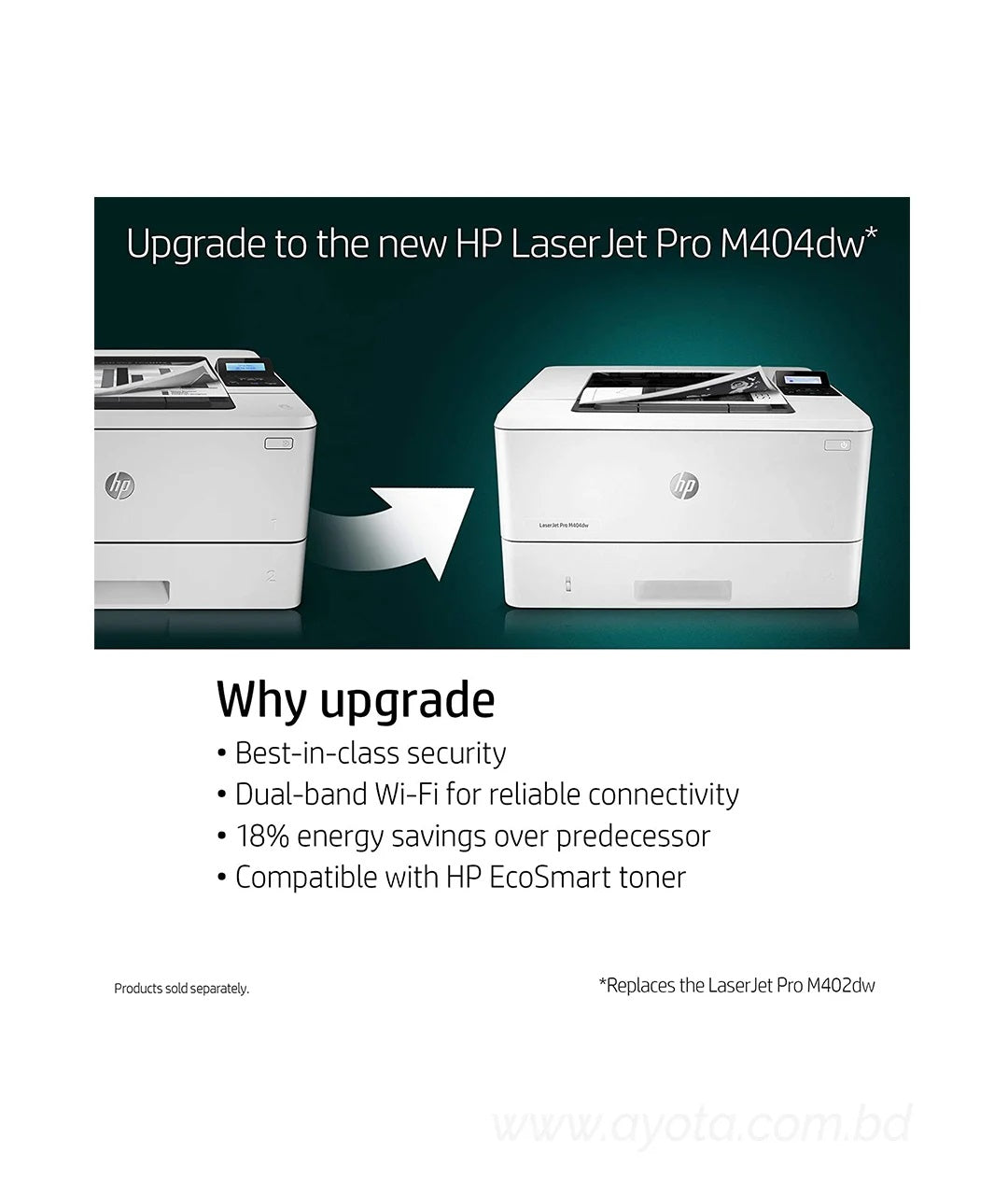 HP Laserjet Pro M402DW Printer