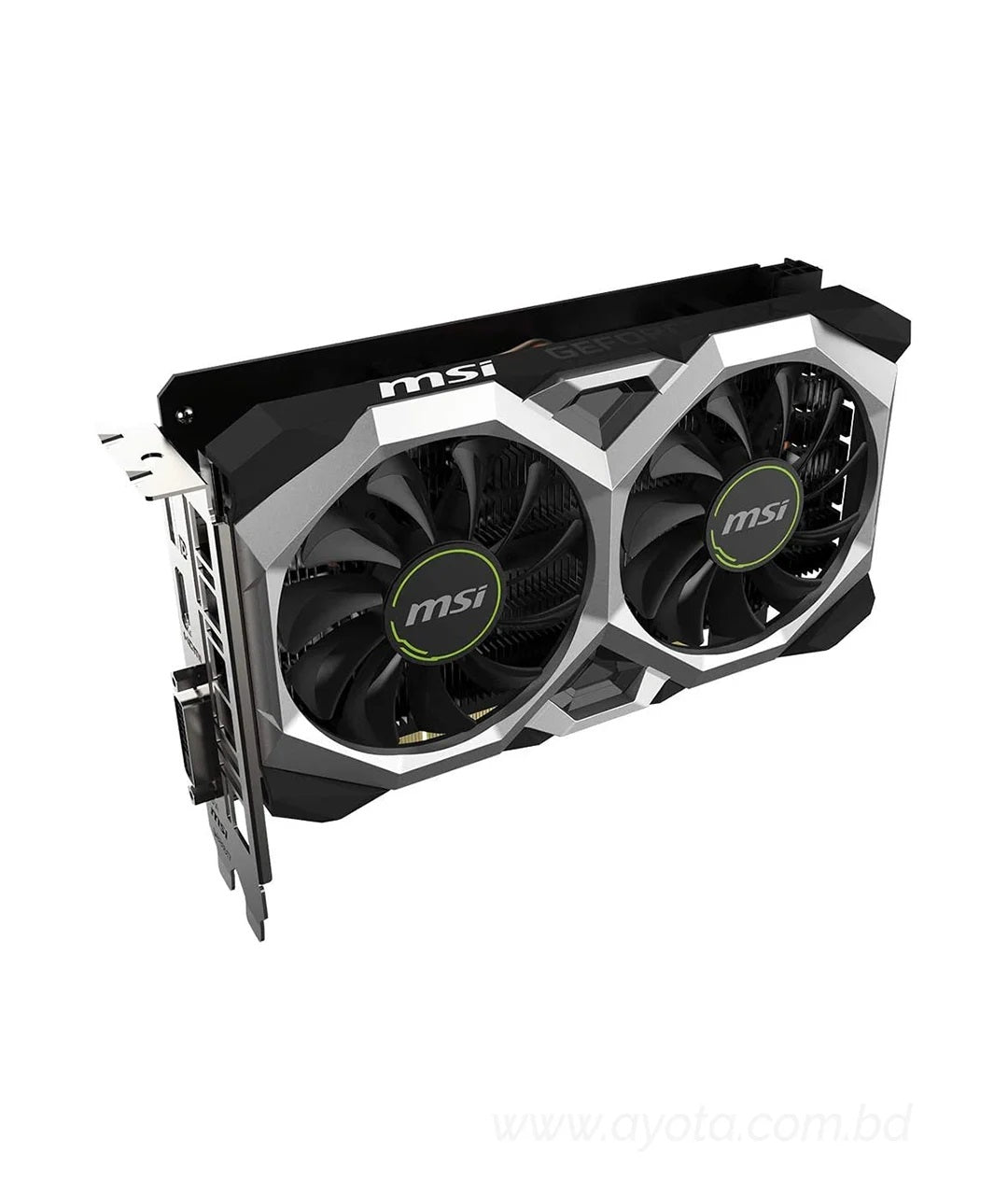 MSI GeForce GTX 1650 SUPER DirectX 12 GTX 1650 Super Ventus XS OC 4GB 128-Bit GDDR6 PCI Express 3.0 x16 HDCP Ready Video Card