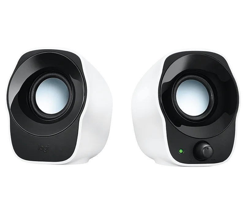 Logitech Z120 Stereo Speaker (Black and White)