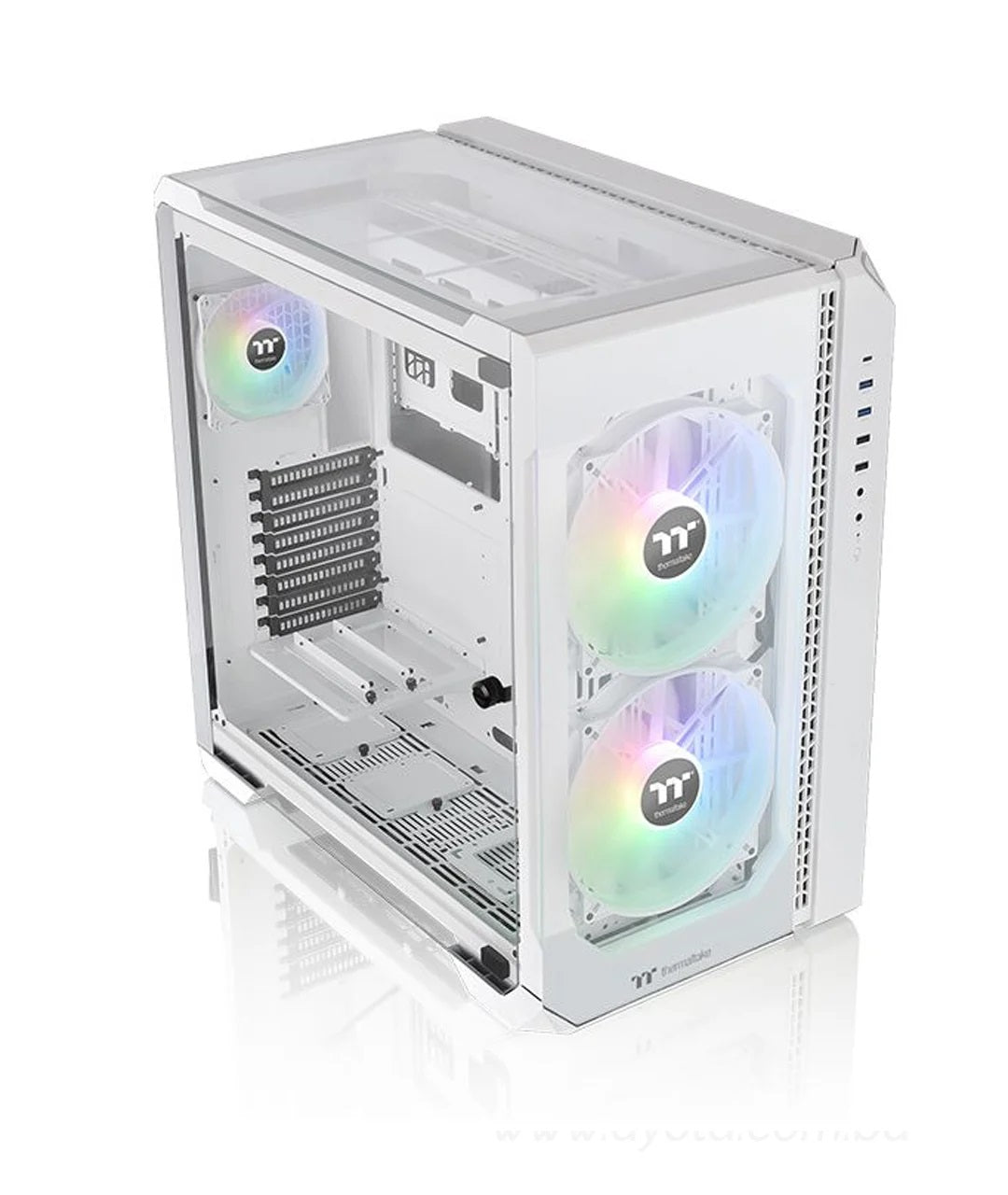 Thermaltake View 51 Tempered Glass Snow ARGB Edition-Best Price In BD   