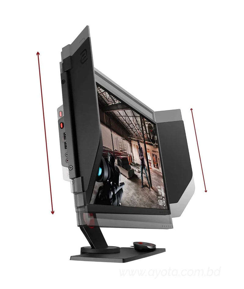 BenQ ZOWIE XL2546 25" (Actaul size 24.5") 1080p 1ms(GTG) 240Hz eSports Gaming Monitor, DyAc, S-Switch, Shield, Black eQualizer, Color Vibrance, Height Adjustable, VESA Ready