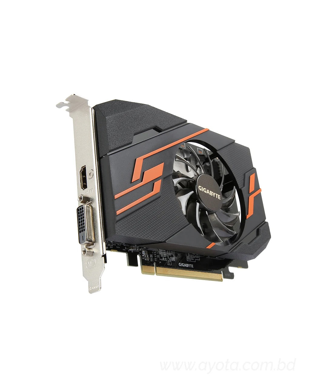 GIGABYTE GeForce GT 1030 DirectX 12 GV-N1030OC-2GI 2GB 64-Bit GDDR5 PCI Express x16 Video Card