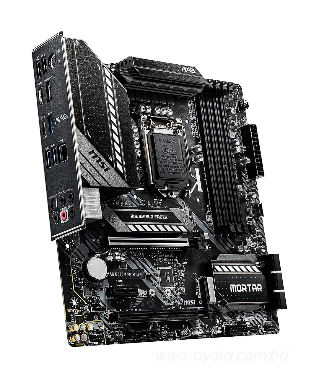 MSI MAG B460M Mortar Intel 10th Gen Micro-ATX Motherboard-Best Price In BD