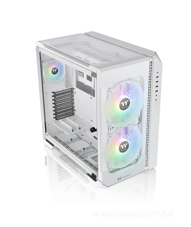 Thermaltake View 51 Tempered Glass Snow ARGB Edition-Best Price In BD   