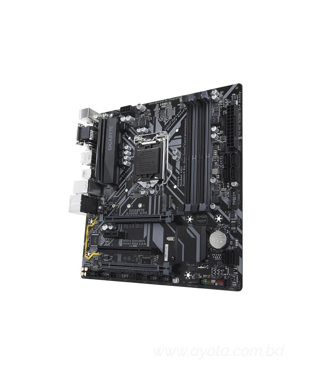 Gigabyte B360M D3H 8th Gen Micro ATX Motherboard-Best Price In BD