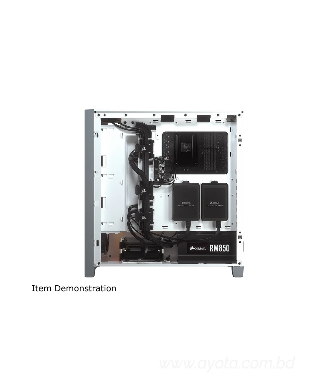 Corsair iCUE 4000X RGB Tempered Glass Mid-Tower ATX Casing-Best Price In BD  