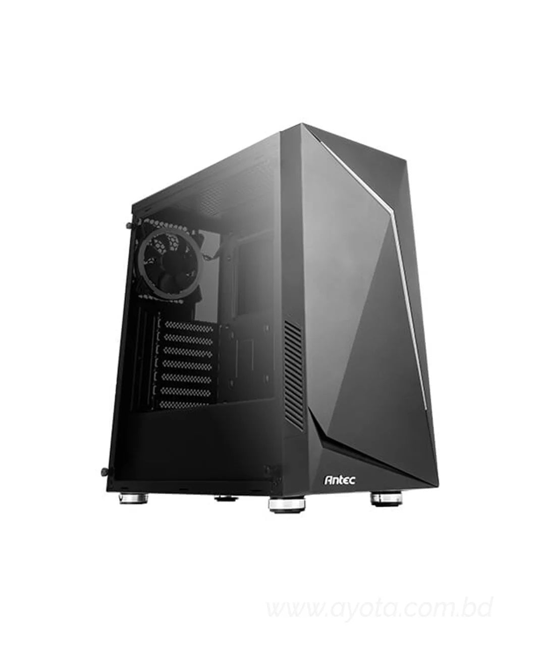 Antec NX300BLACK NX Series-Mid Tower Gaming Case, Built for Gaming