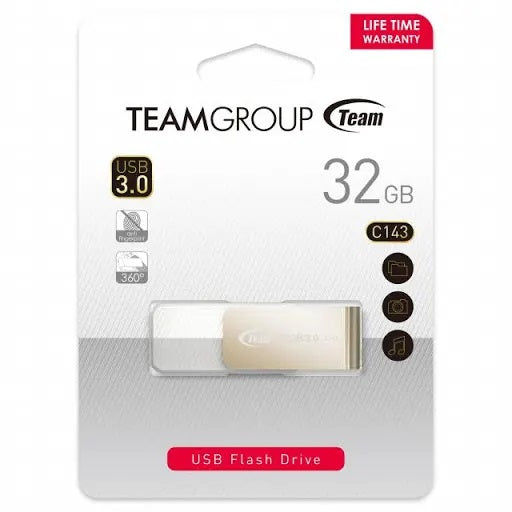 Team C143 32GB USB3.2 FLASH DRIVE